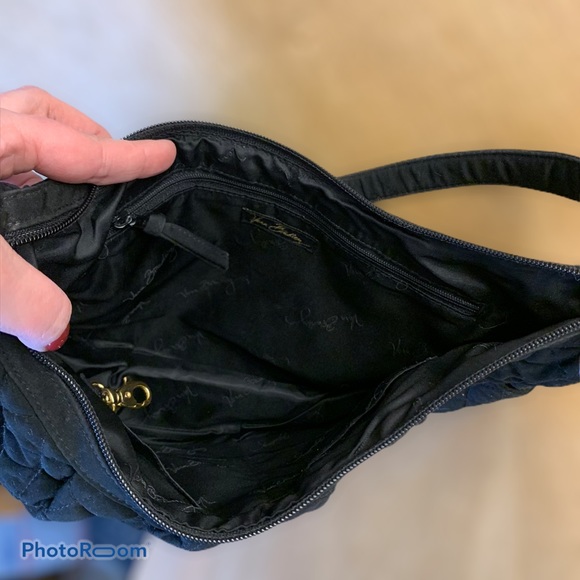 Vera Bradley “Classic Black” Shoulder Bag - Picture 3 of 4